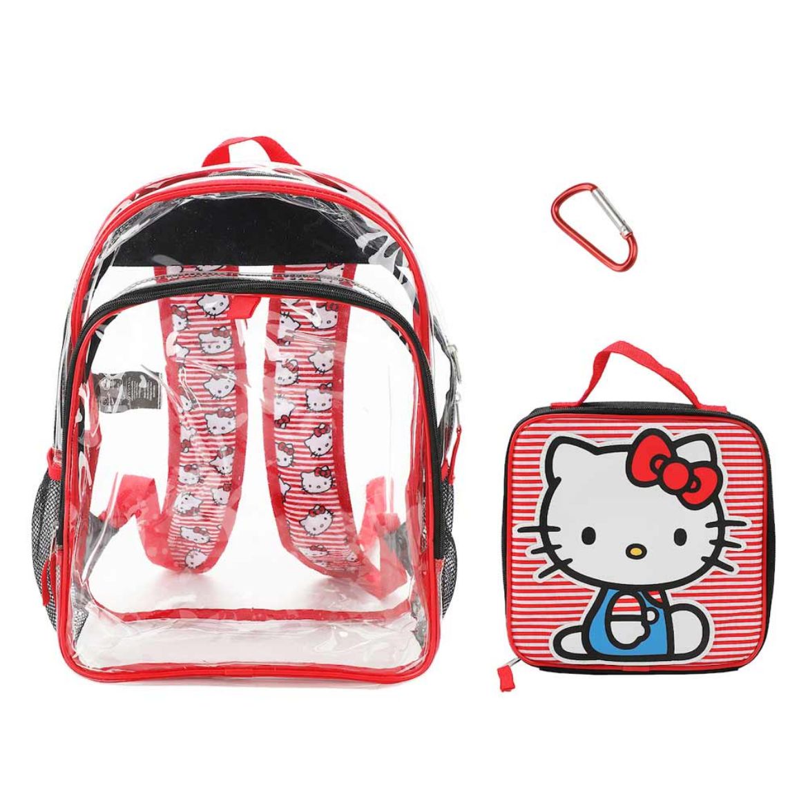 Picture of Hello Kitty Youth 5 pc Transparent Backpack Set