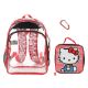 Picture of Hello Kitty Youth 5 pc Transparent Backpack Set