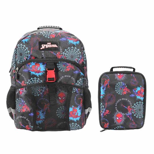 Picture of Marvel Spider Man Youth Lunch Kit & Backpack Set