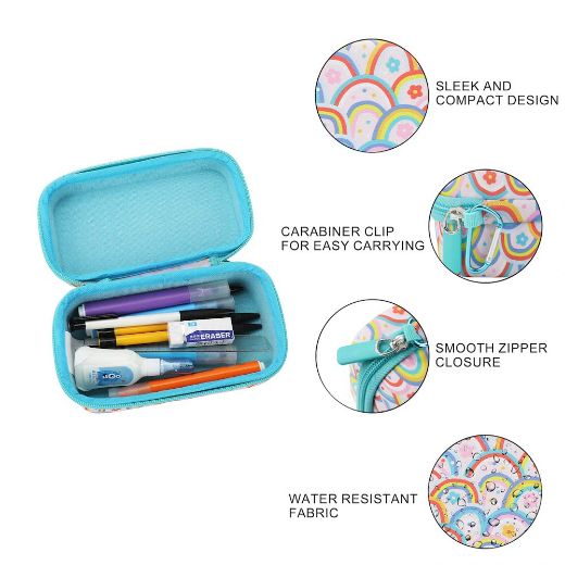 Picture of Bioworld Rainbow Pencil Case