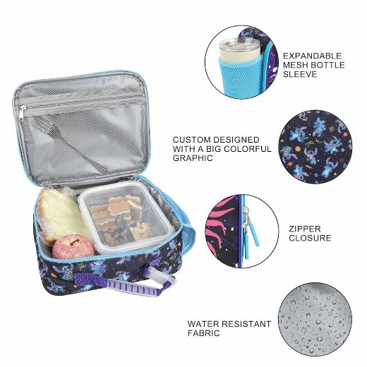 Picture of Disney Stitch AOP Insulated Lunch Tote