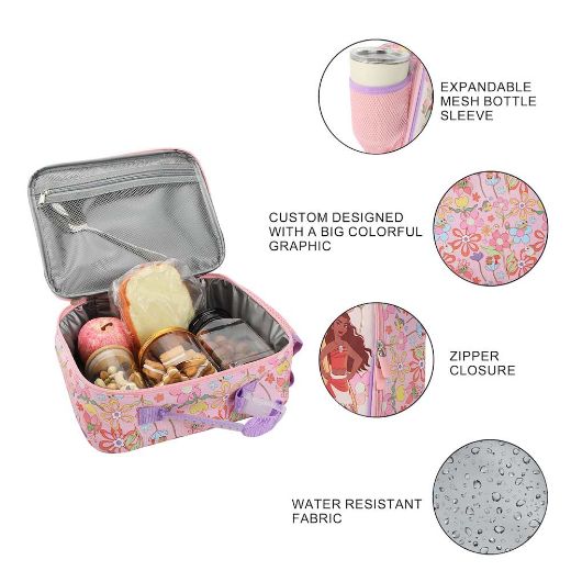 Picture of Disney Princess AOP Insulated Lunch Tote
