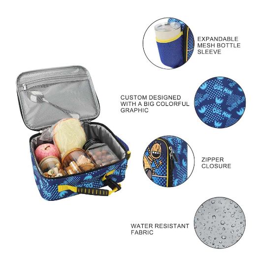 Picture of Dog Man Insulated Lunch Tote