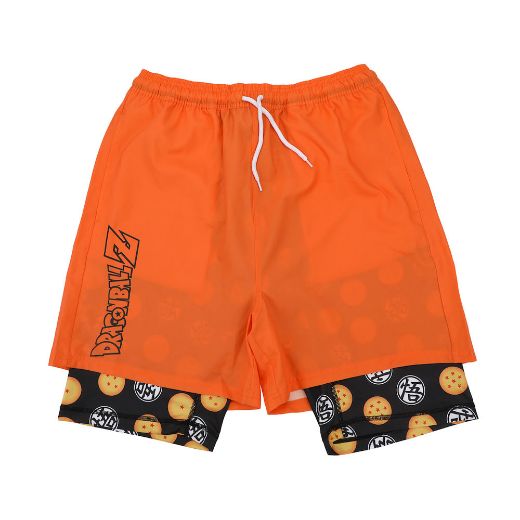 Picture of Dragon Ball Z Active Shorts with AOP Liner
