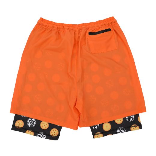 Picture of Dragon Ball Z Active Shorts with AOP Liner