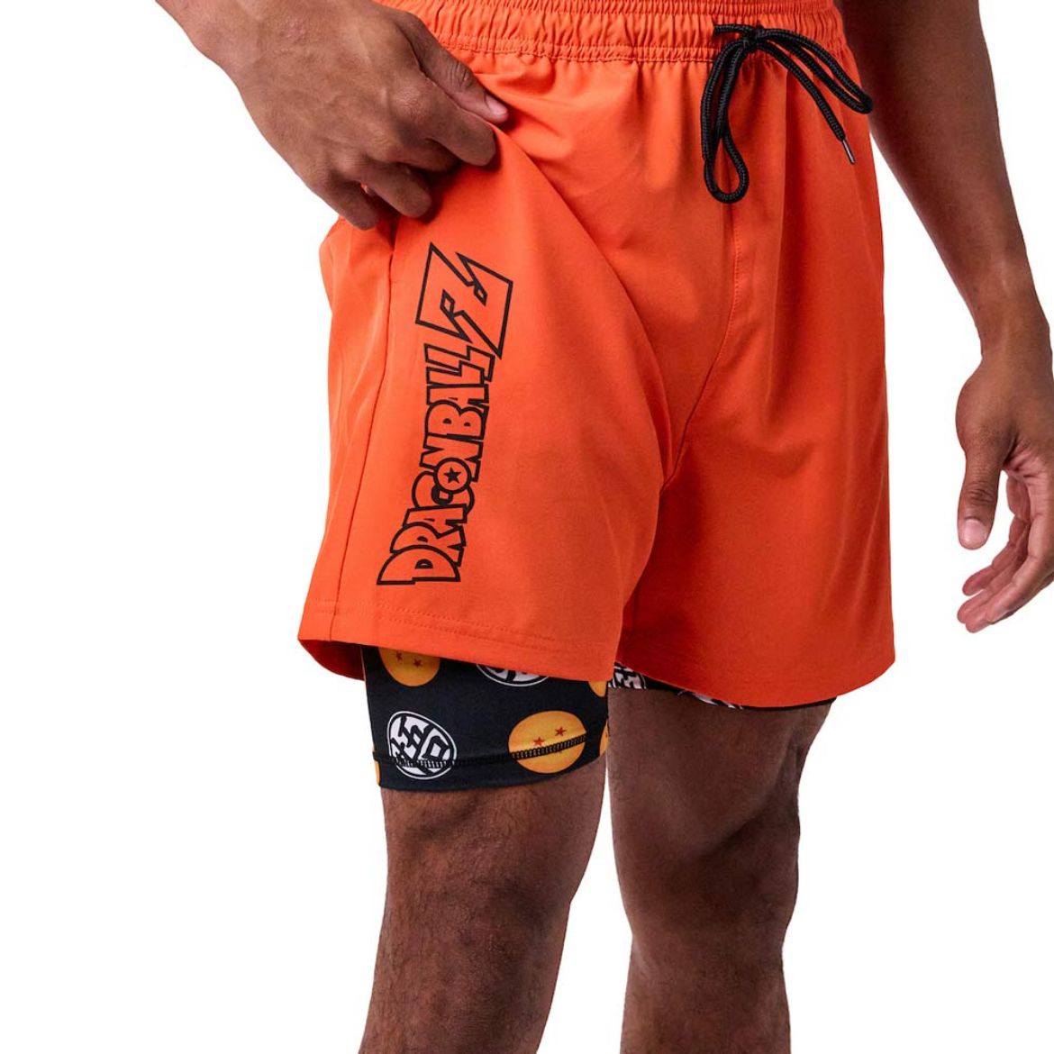 Picture of Dragon Ball Z Active Shorts with AOP Liner