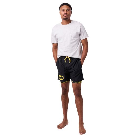 Picture of DC Comics Batman Active Shorts with AOP Liner