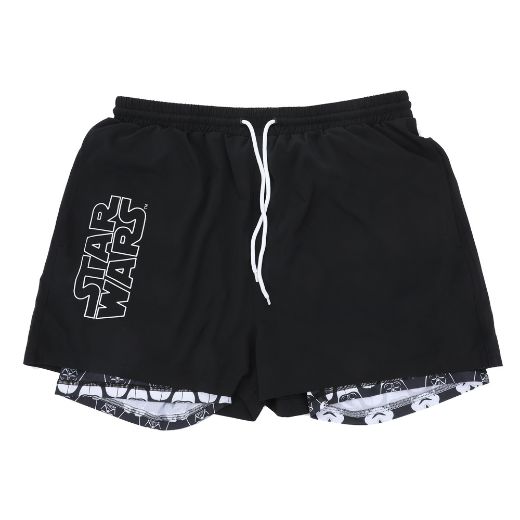 Picture of Star Wars Active Shorts with AOP Liner