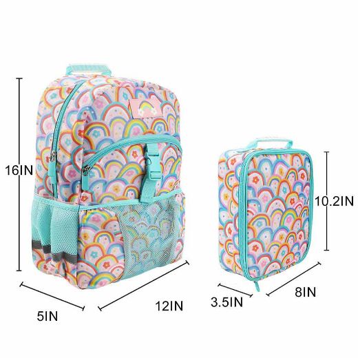 Picture of Bioworld AOP Youth Lunch Kit & Backpack Set