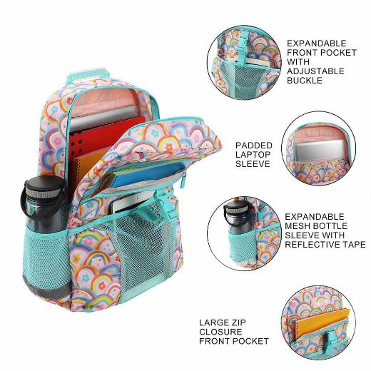 Picture of Bioworld AOP Youth Lunch Kit & Backpack Set