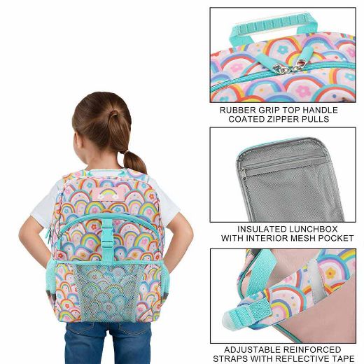 Picture of Bioworld AOP Youth Lunch Kit & Backpack Set