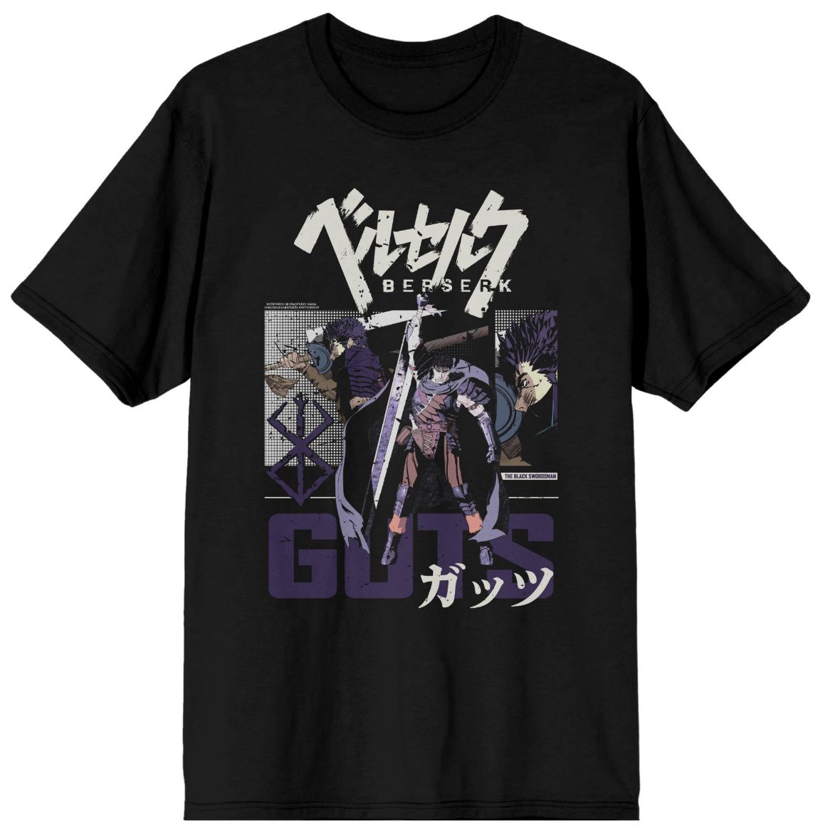 Picture of Berserk Slick Squad Kanji Guts Unisex Tee