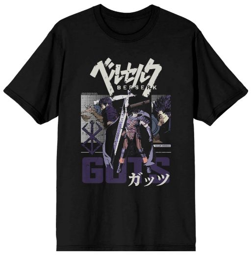 Picture of Berserk Slick Squad Kanji Guts Unisex Tee