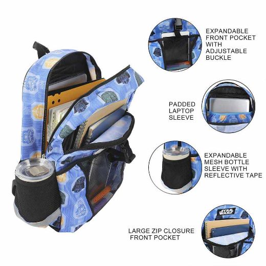 Picture of Star Wars AOP Youth Lunch Kit & Backpack Set