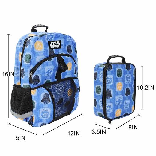 Picture of Star Wars AOP Youth Lunch Kit & Backpack Set