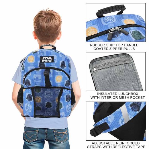 Picture of Star Wars AOP Youth Lunch Kit & Backpack Set