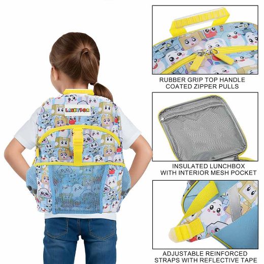 Picture of LankyBox AOP Youth Lunch Kit & Backpack Set