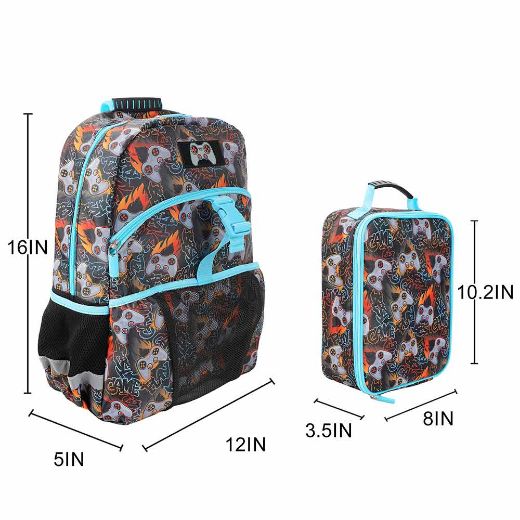 Picture of Bioworld AOP Youth Lunch & Backpack Set