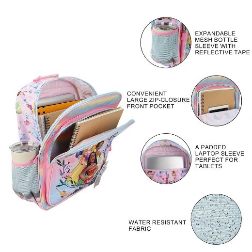 Picture of Disney Princess AOP Youth Backpack