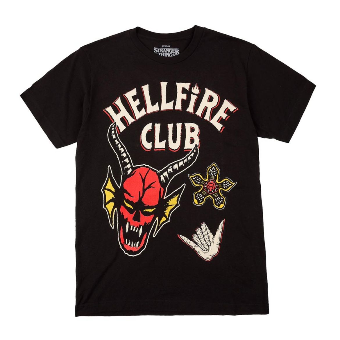 Picture of Stranger Things Hellfire Club Oversized Print Unisex Tee