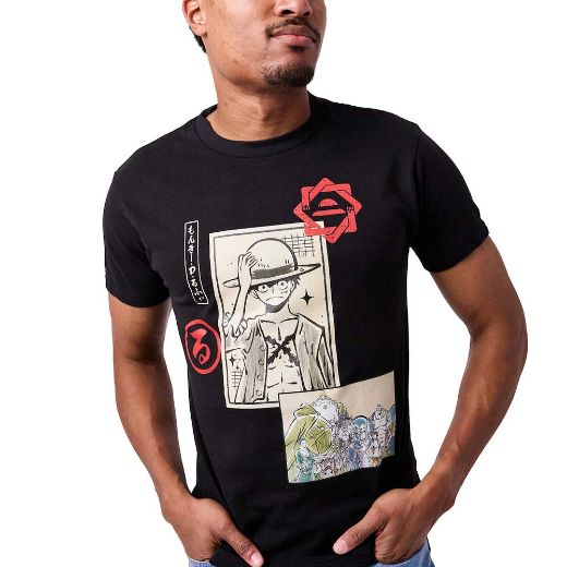 Picture of One Piece Characters Oversized Print Unisex Tee