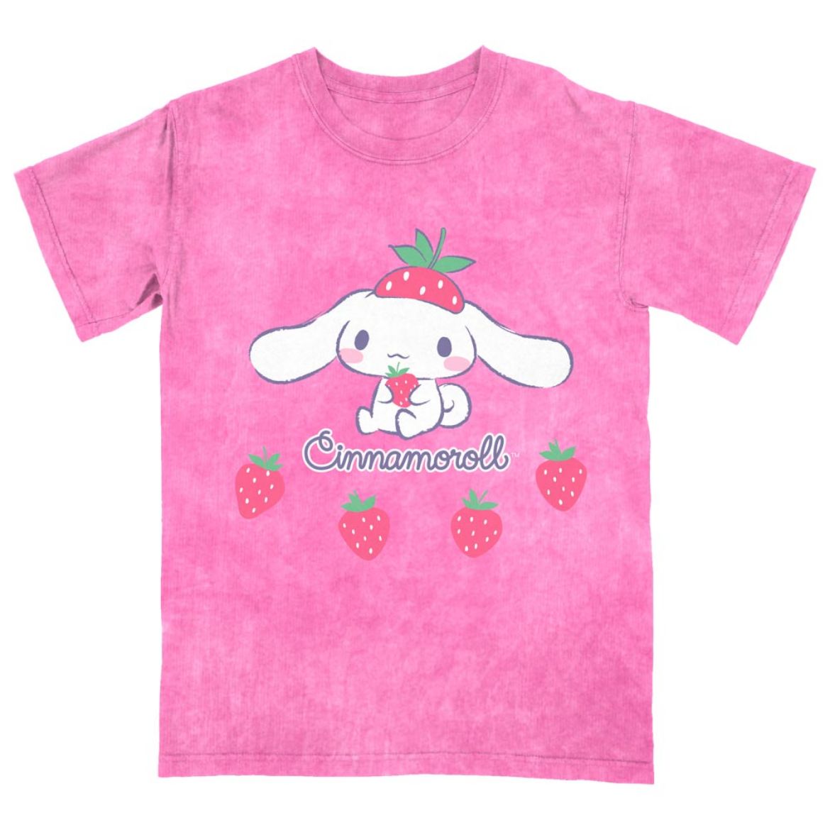 Picture of Cinnamoroll Strawberry Mineral Washed Junior's Tee