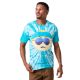 Picture of Southpark Cartman Big Face Spiral Tie Dye Unisex Tee