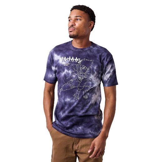 Picture of Naruto Kakshi Crystal Washed Unisex Tee
