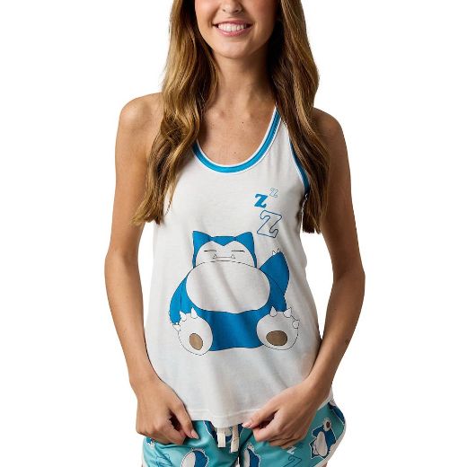Picture of Pokemon Snorlax Tank Top and Short Sleep Set