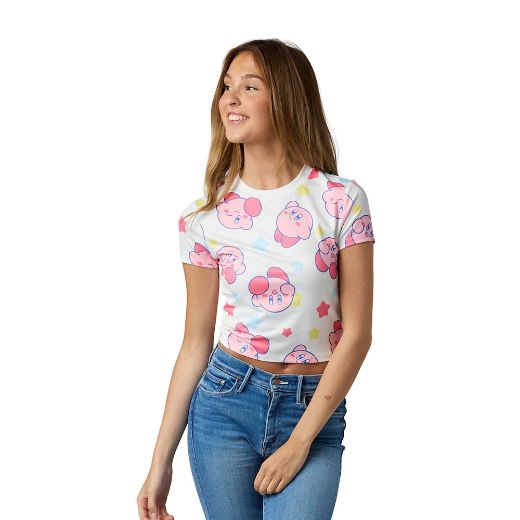 Picture of Kirby AOP Junior's Baby Tee
