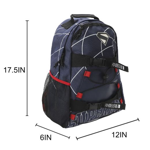 Picture of DC Comics Superman Lightning Pattern Backpack